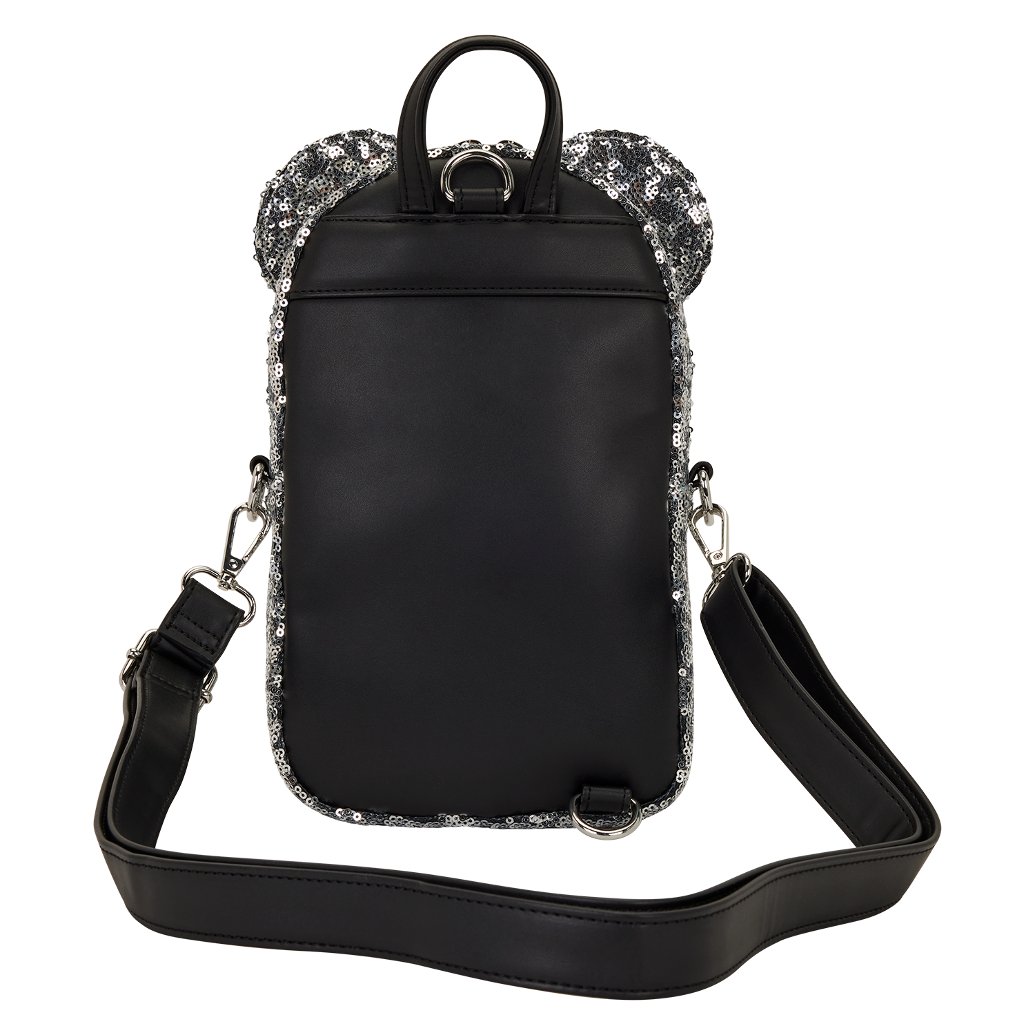 Minnie Mouse Ombre Sequin Sling Crossbody Bag - Image 4