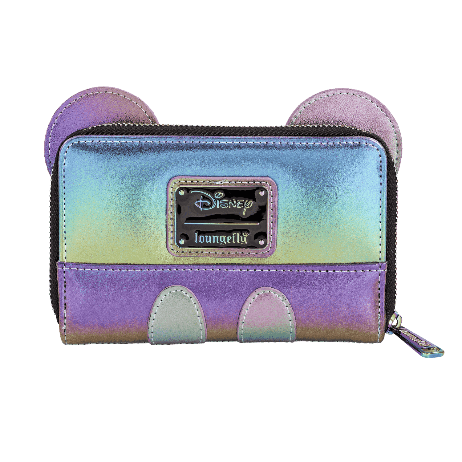 Mickey Mouse Exclusive Oil Slick Iridescent Cosplay Zip Around Wallet - Image 2