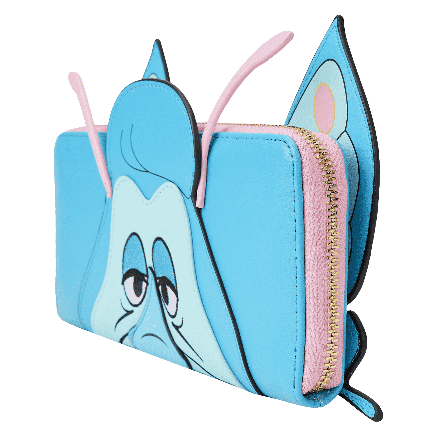 Alice In Wonderland Exclusive Caterpillar Butterfly Cosplay Zip Around Wallet - Image 3