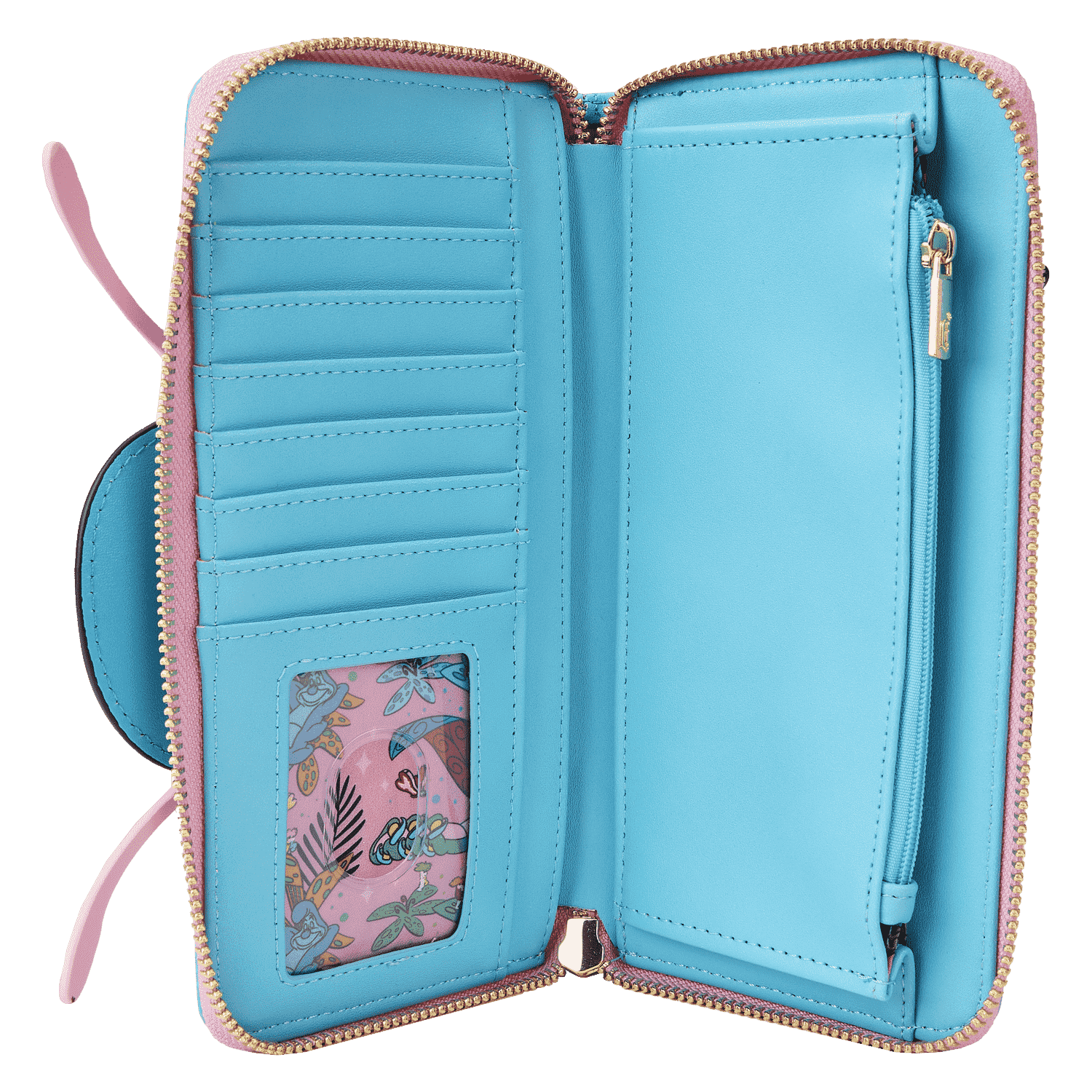 Alice In Wonderland Exclusive Caterpillar Butterfly Cosplay Zip Around Wallet - Image 4
