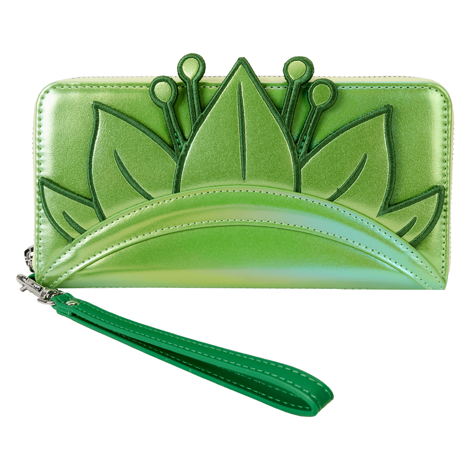 The Princess And The Frog Tiana Exclusive Shiny Series Iridescent Cosplay Wristlet Wallet
